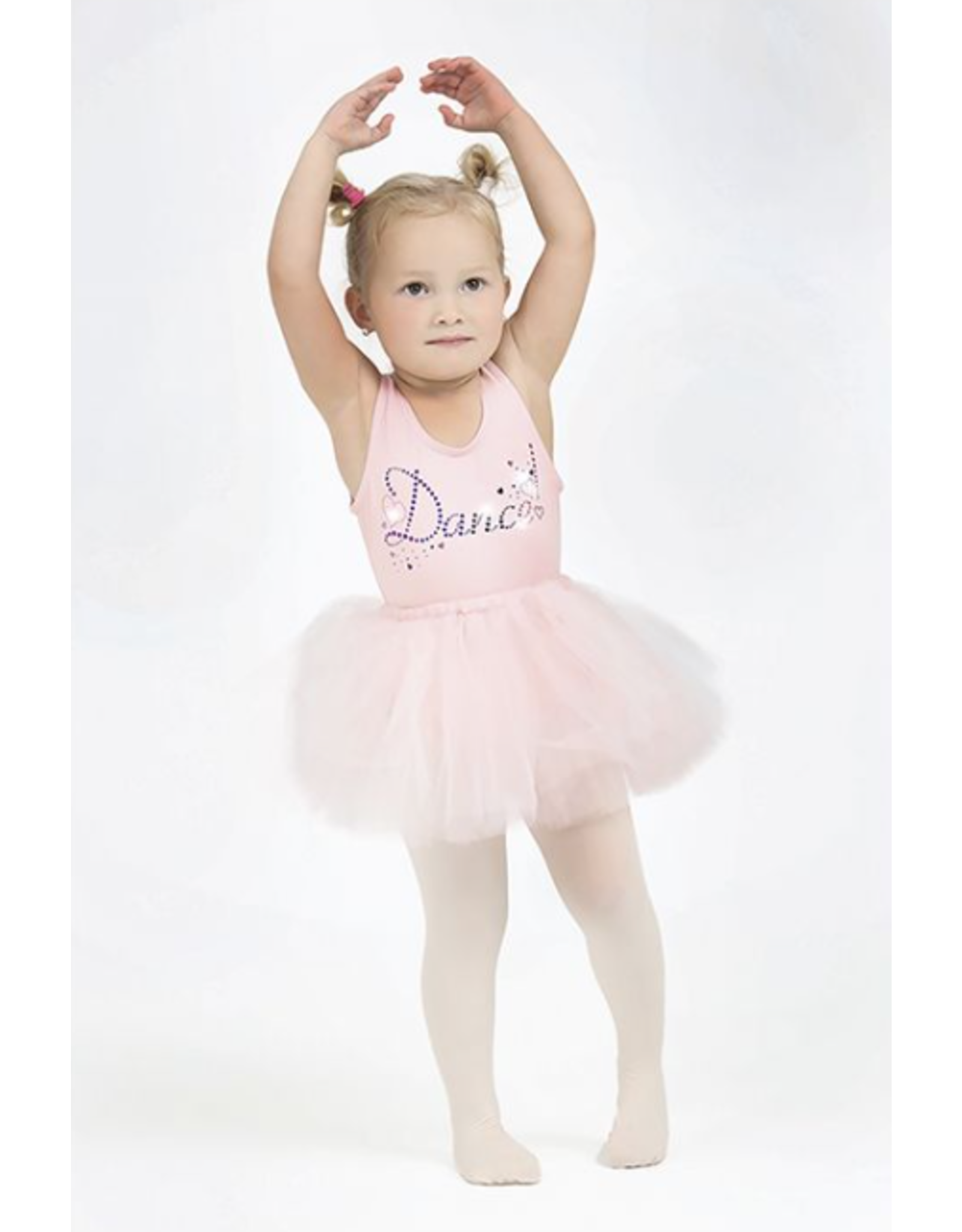 Mondor Tank Leotard w/Dance Glittering Applique