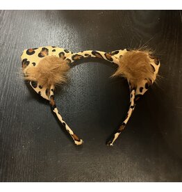 HM Smallwares Leopard Plush Ears