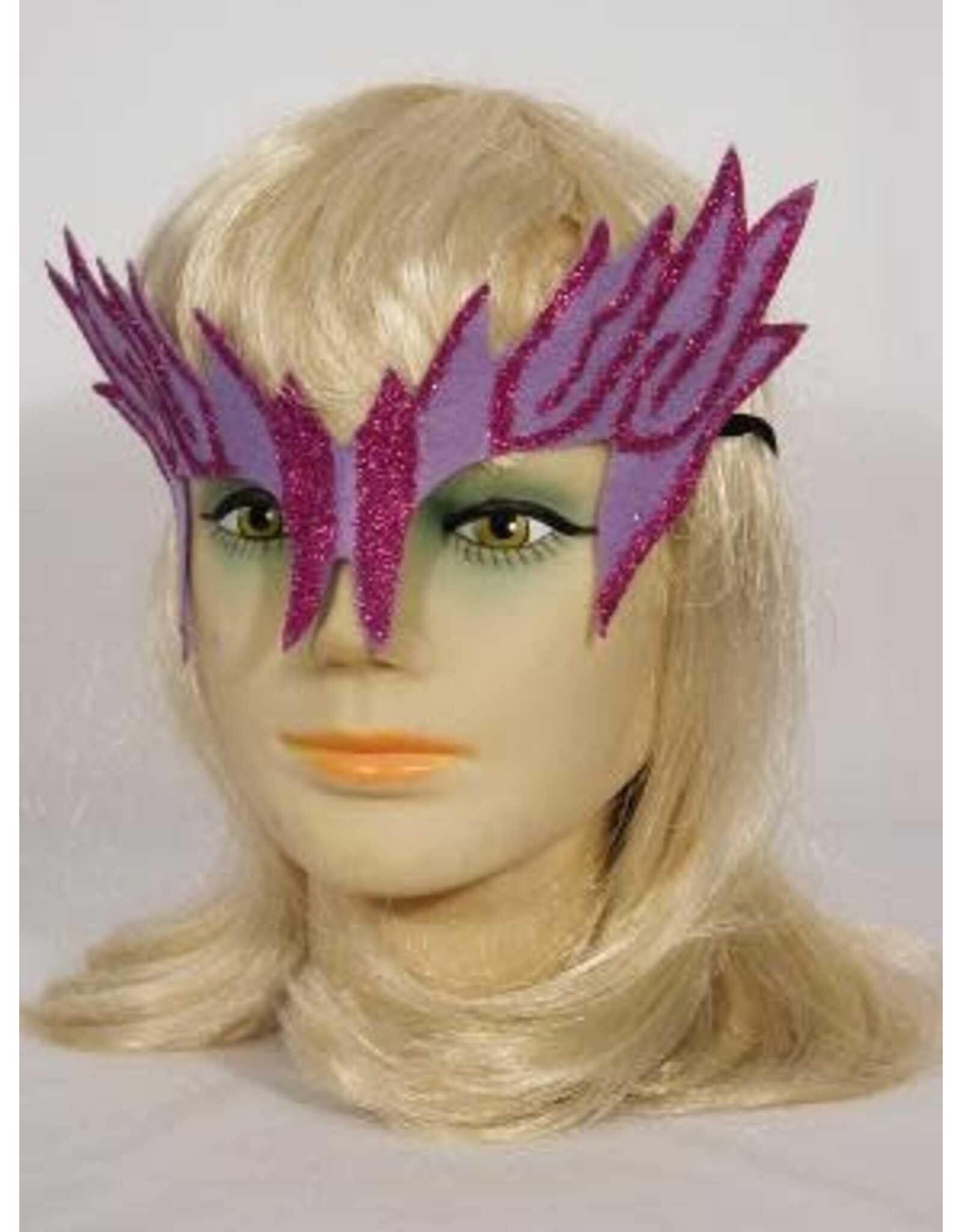 HM Smallwares Flaming Eye Mask Purple