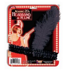 Forum Novelties Inc. Flapper Headband  Black