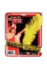 Forum Novelties Inc. Flapper Headband  Gold *Discontinued*