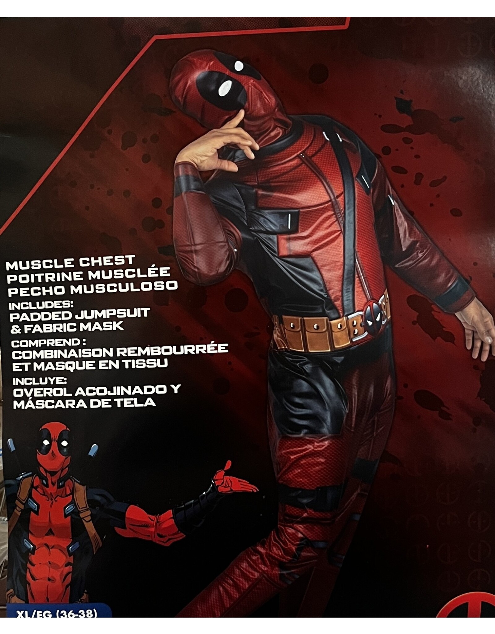 Jazwares Deadpool Jumpsuit XL