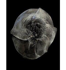 Other Fascinator - Black Net