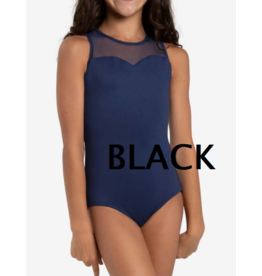 Capezio Bratek Tank Leotard w/Sweetheart Neck Black