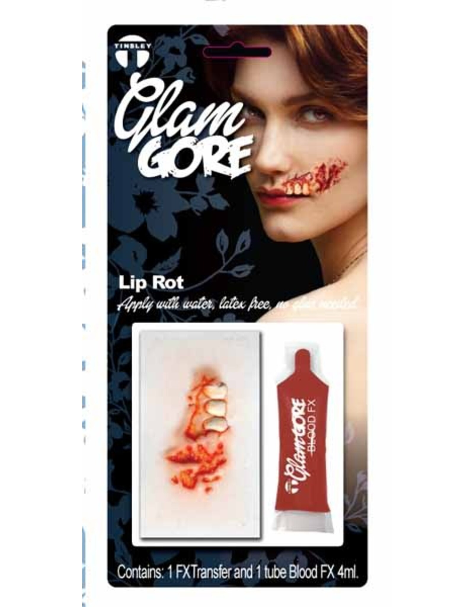 Tinsley Transfers Tinsley Transfer 3D Tattoo - Lip Rot