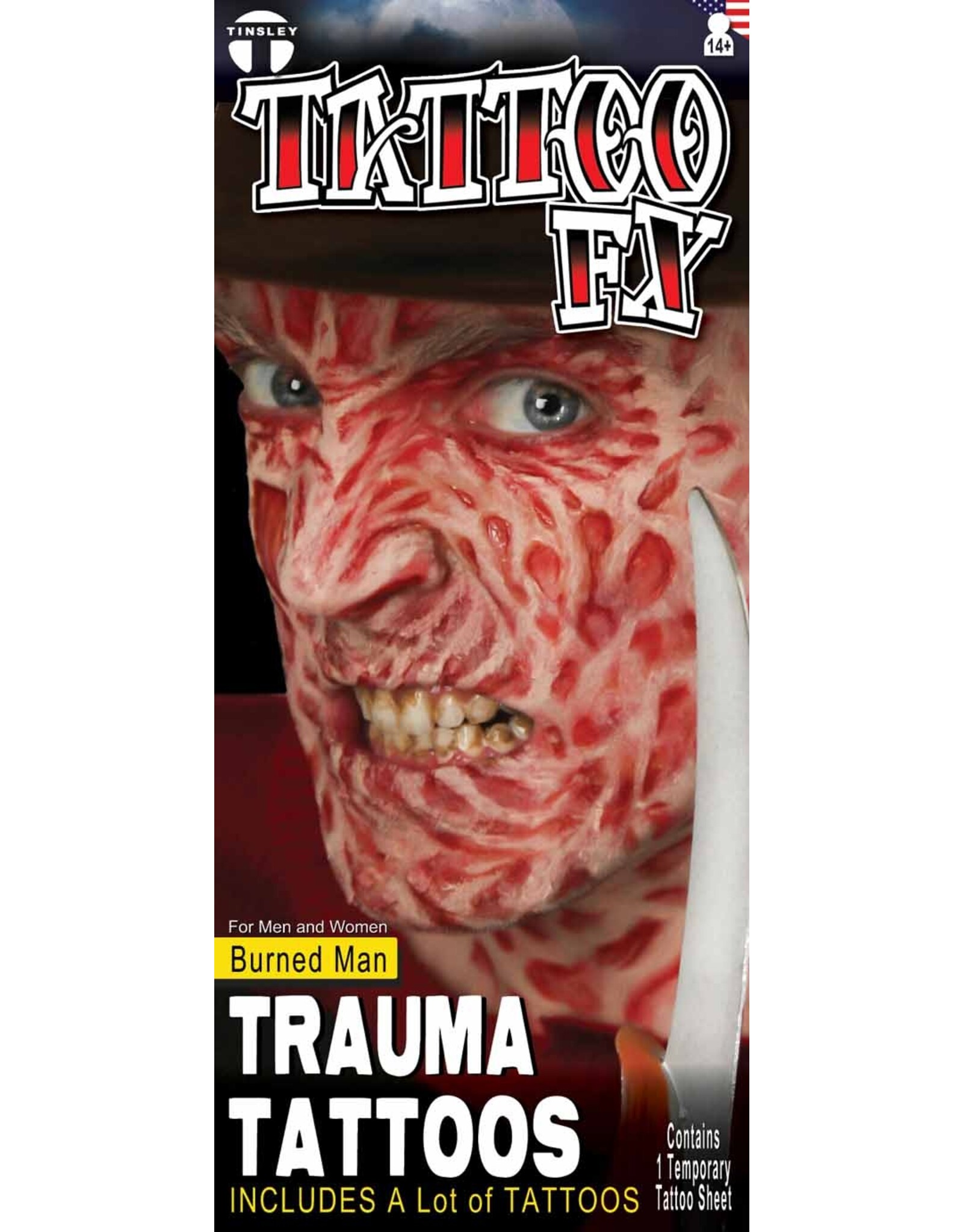 Tinsley Transfers Tinsley Transfer - Torched Trauma Tattoo