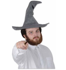 Beistle Wizard Hat - Grey Felt