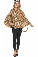 Fun World Leopard Poncho
