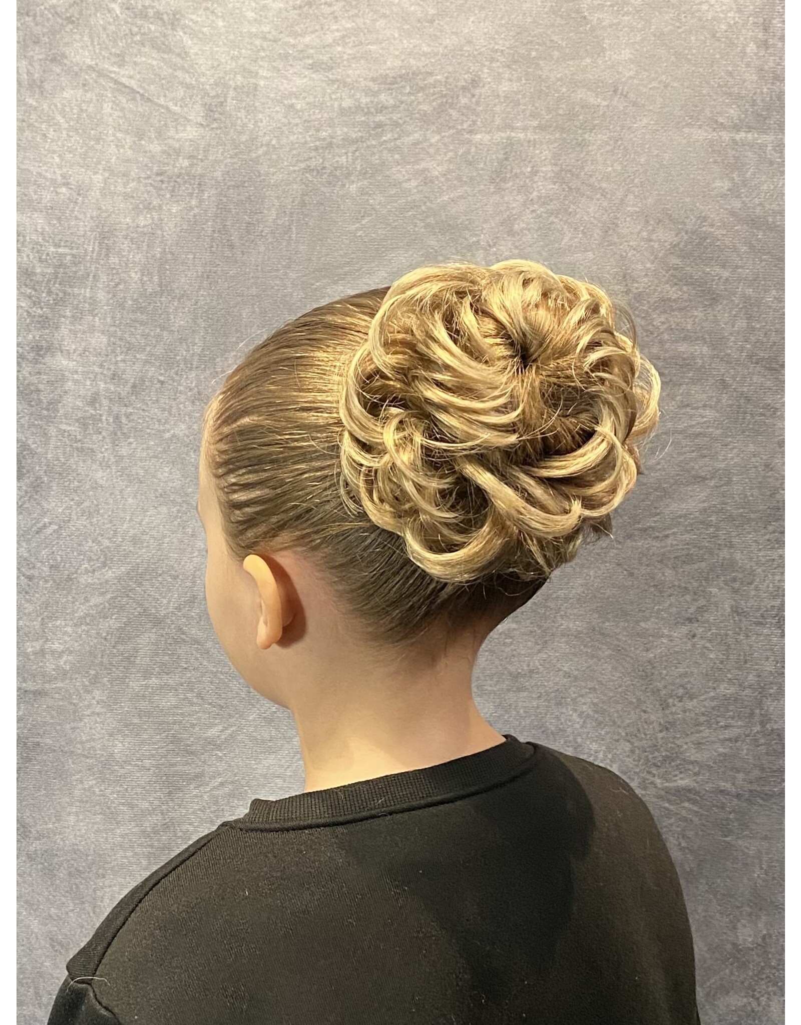 Dancer Hair Do's #83: Bun of Curls Hairpiece