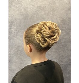 Dancer Hair Do's #83: Bun of Curls Hairpiece