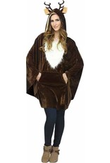 Fun World Reindeer Poncho