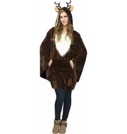 Fun World Reindeer Poncho