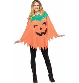 Fun World Pumpkin Poncho