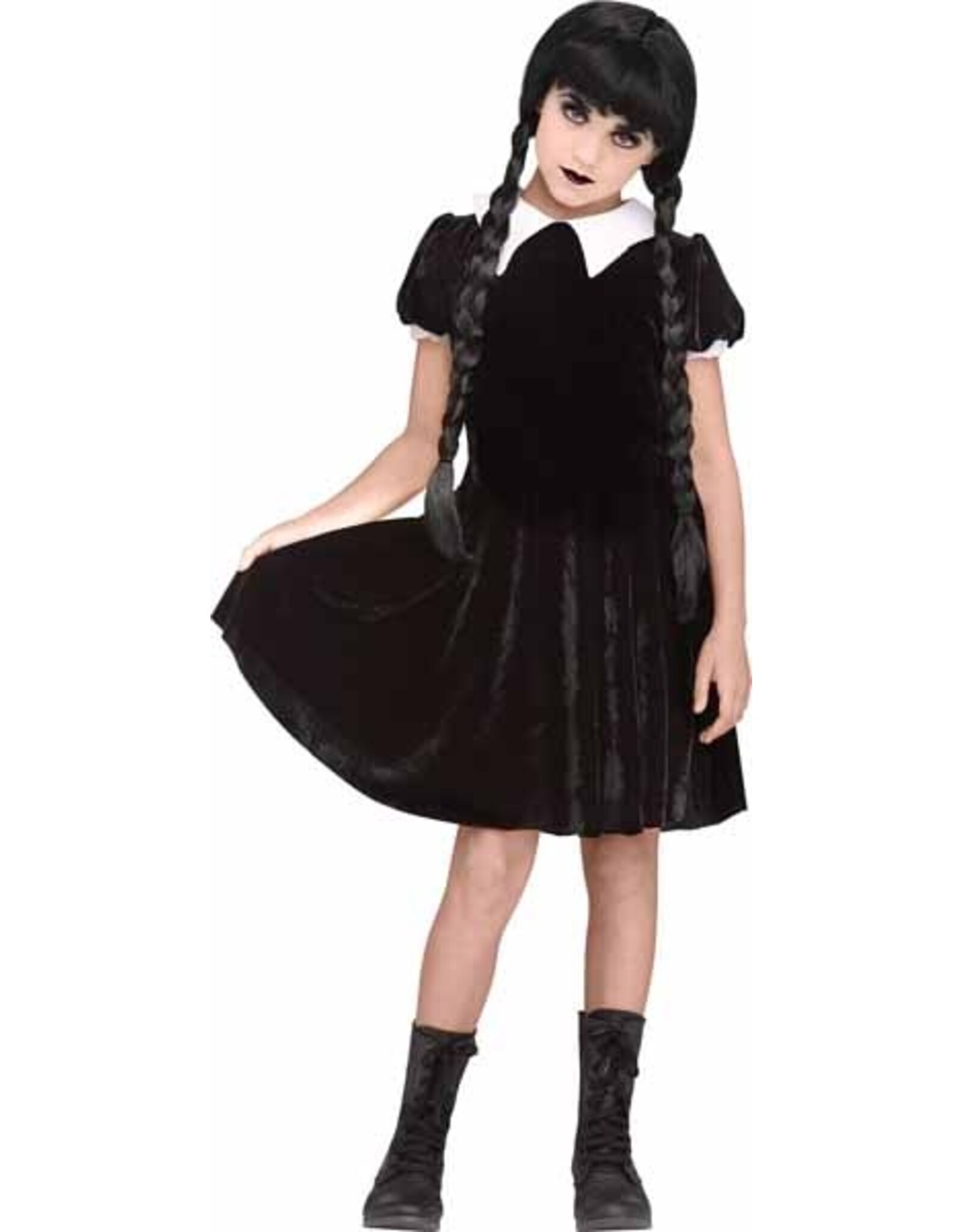 Fun World Gothic Girl - Children's Medium (8-10)