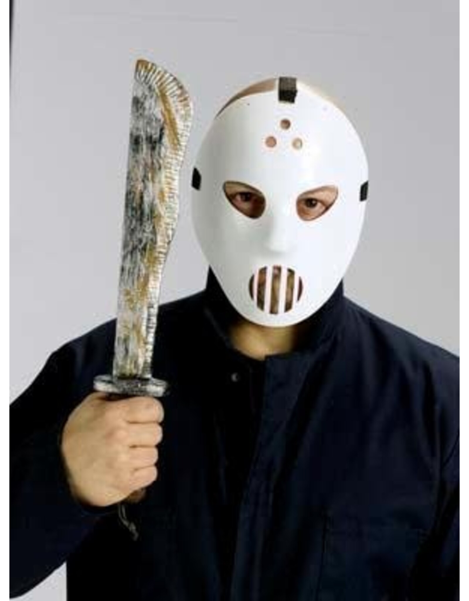 Fun World Hockey Mask and Machete Set