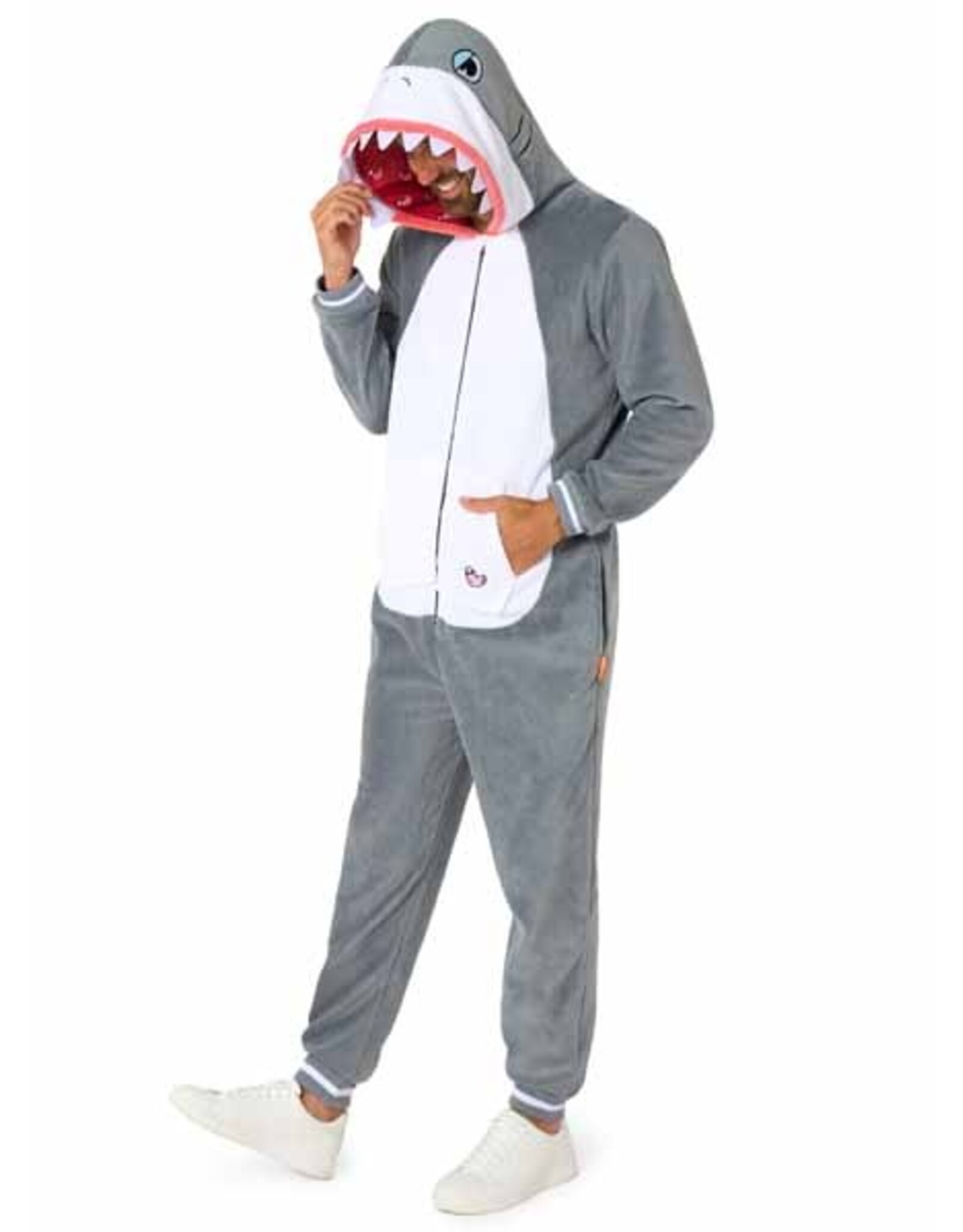 Opposuits Shark Onesie L