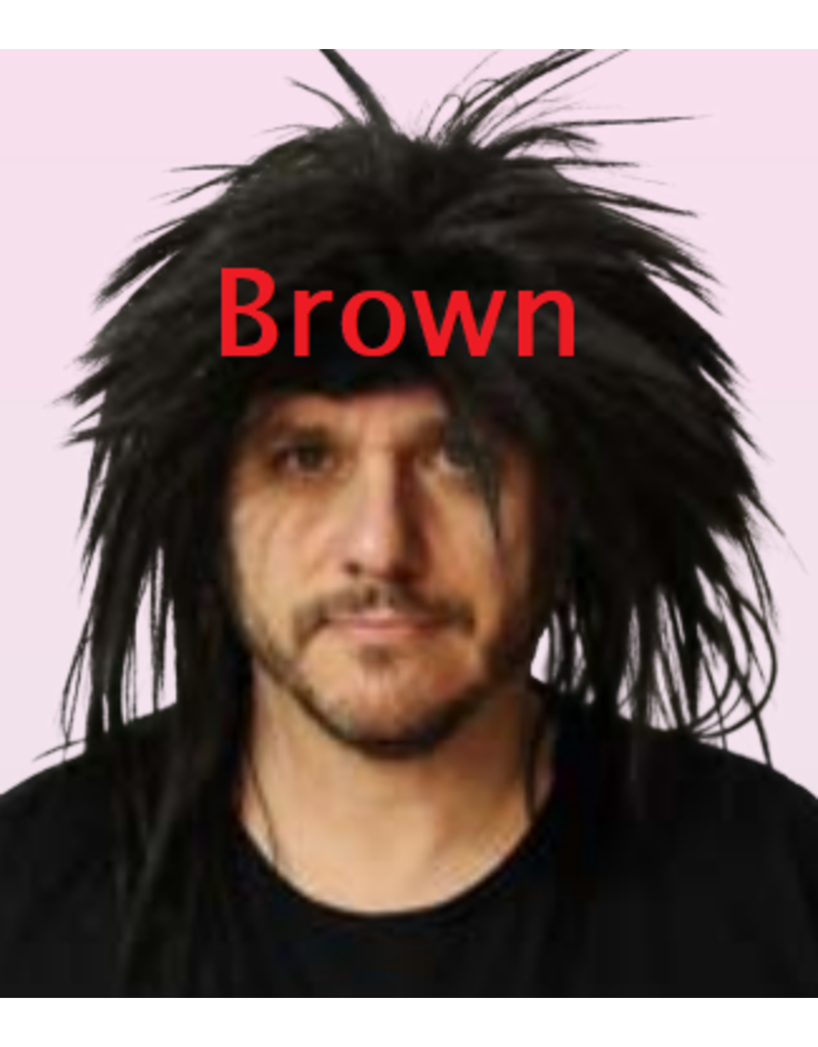 HM Smallwares Rod Rocker Brown Wig