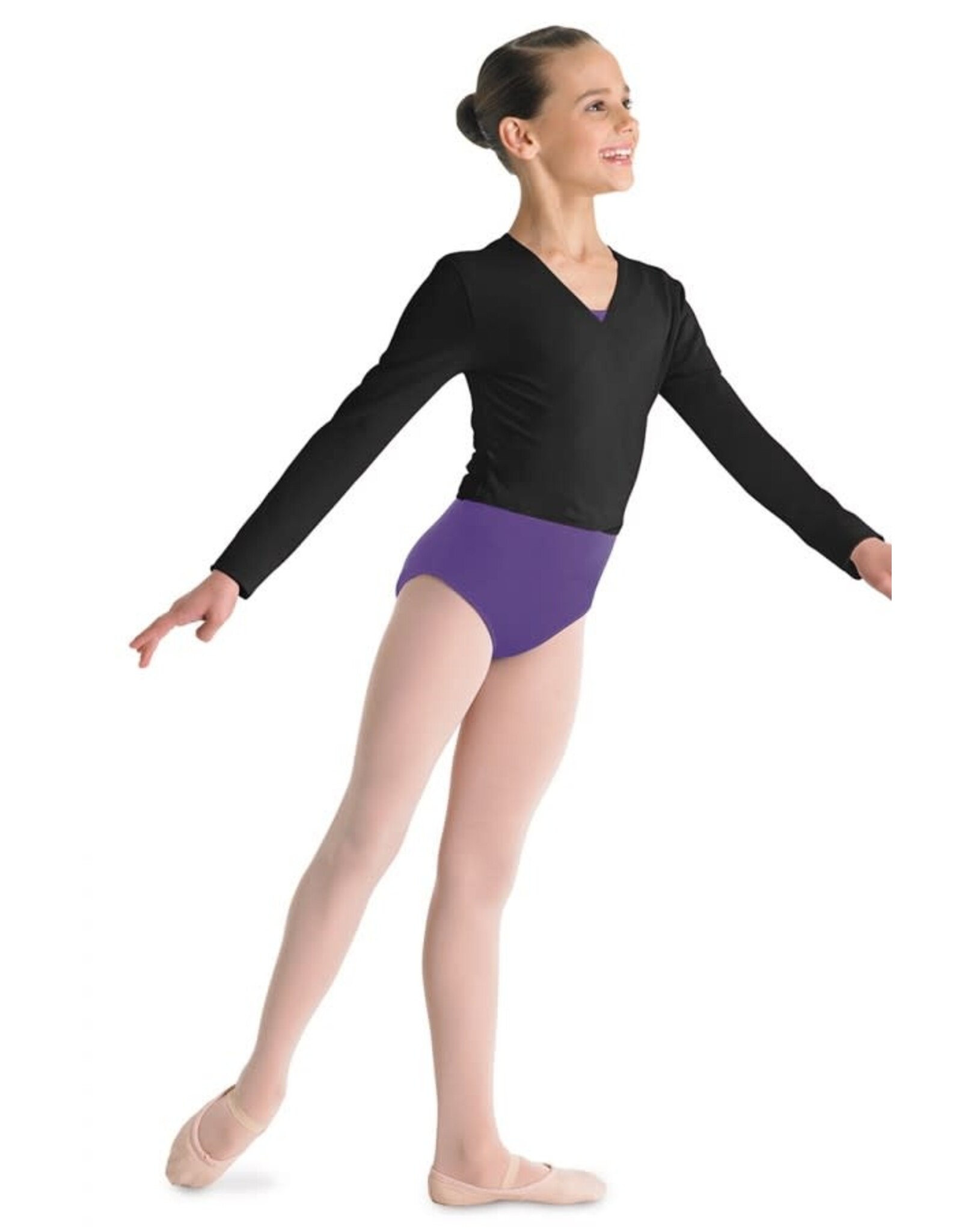 Bloch Cross Over Light Pink Cardigan