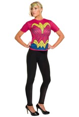 Rubies Costume Wonder Woman T-Shirt w/Headband - Batman V Superman