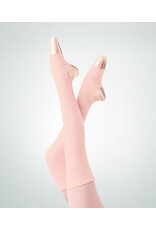 Body Wrappers Stirrup Pink Legwarmers