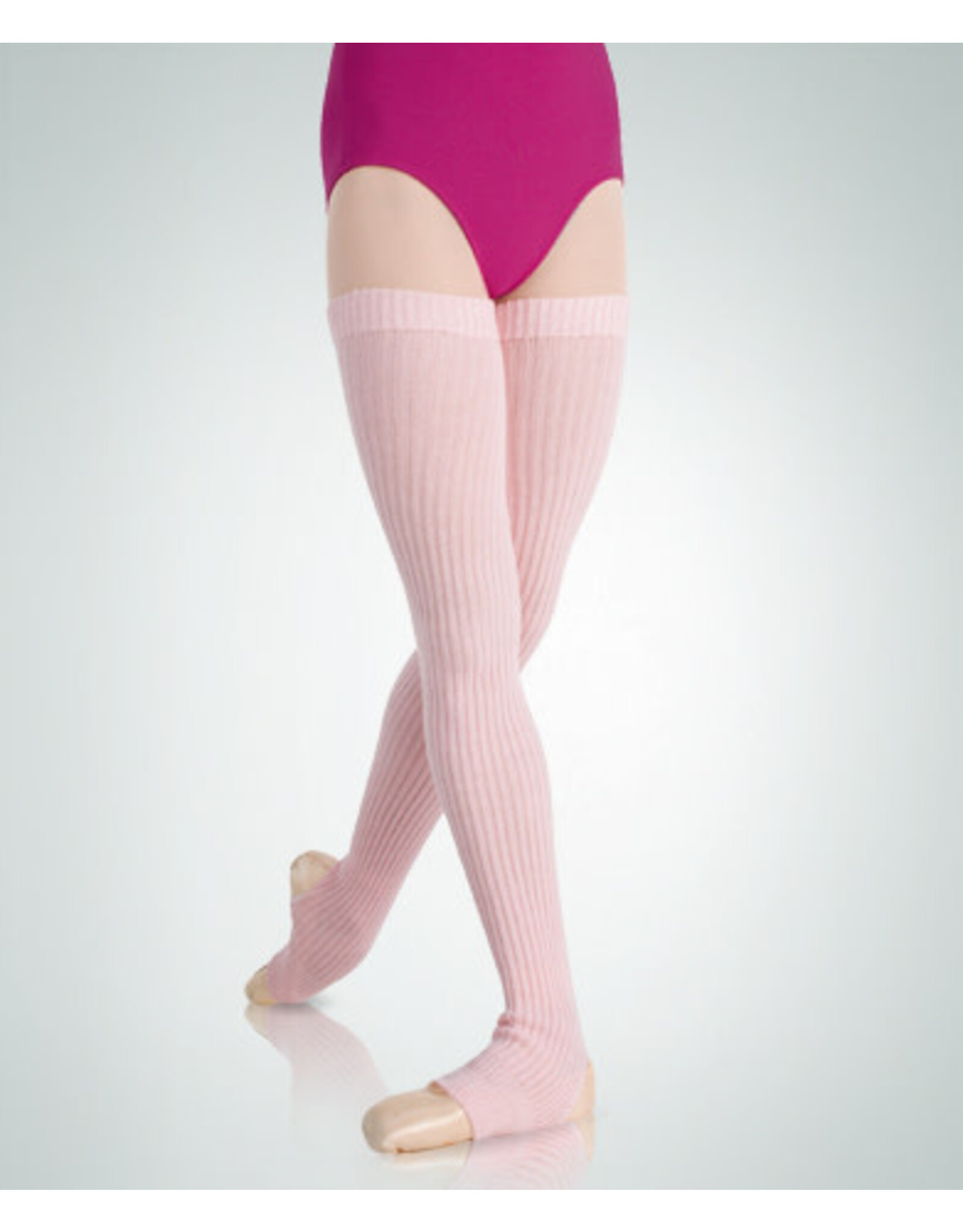 Body Wrappers Stirrup Pink Legwarmers