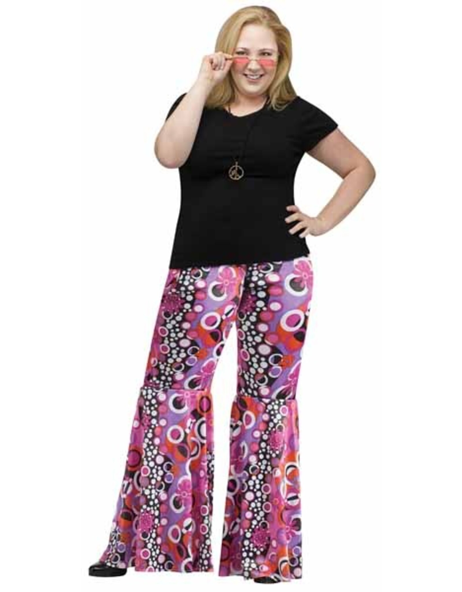 Fun World Groovy 60's Bell Bottom Pants
