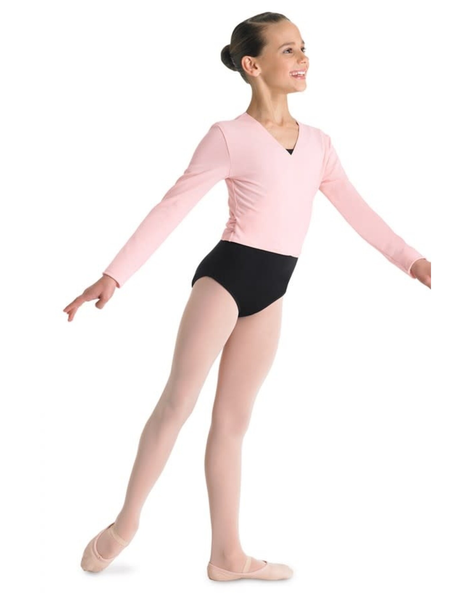 Bloch Cross Over Light Pink Cardigan