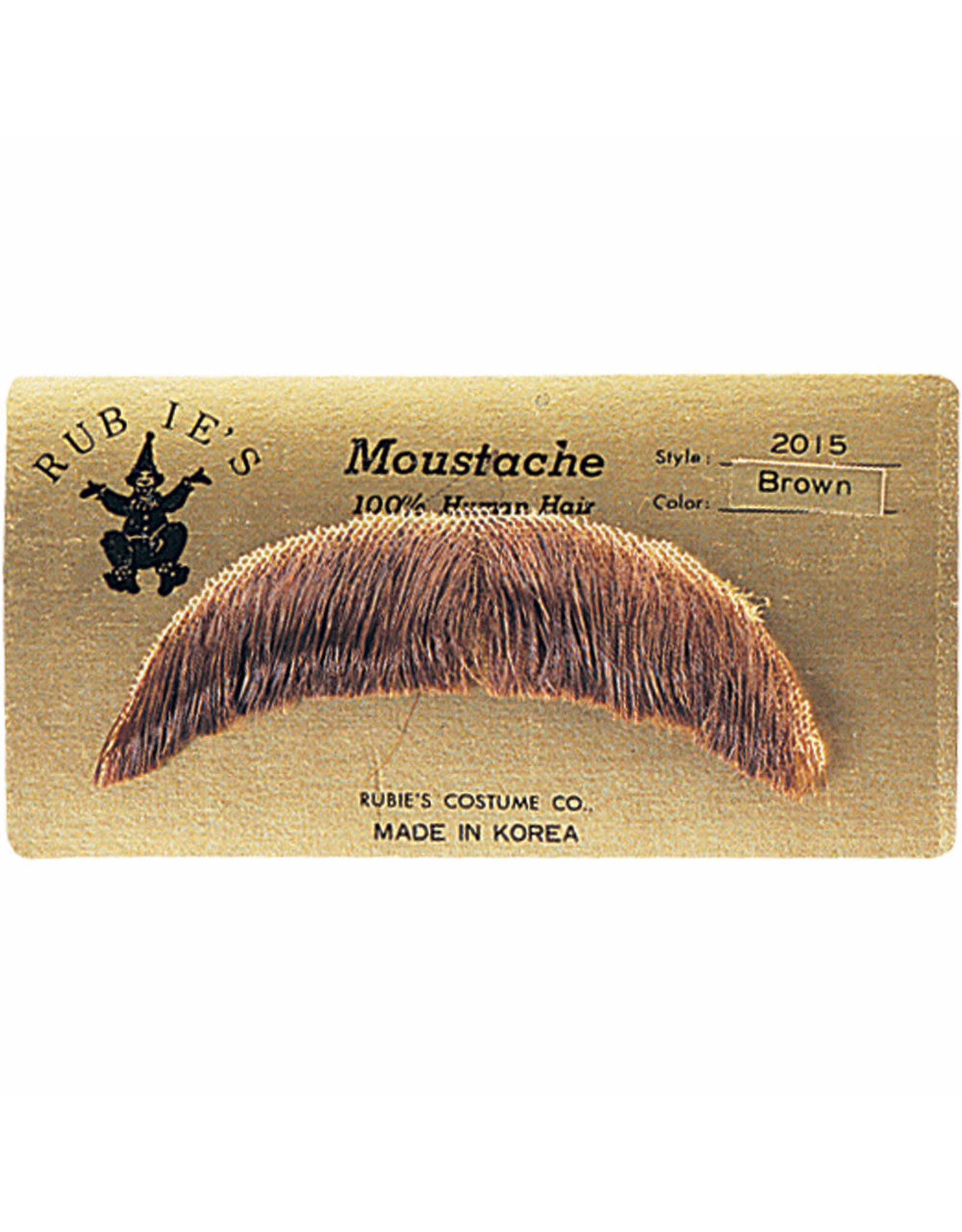 Rubies Costume Basic Character Moustache