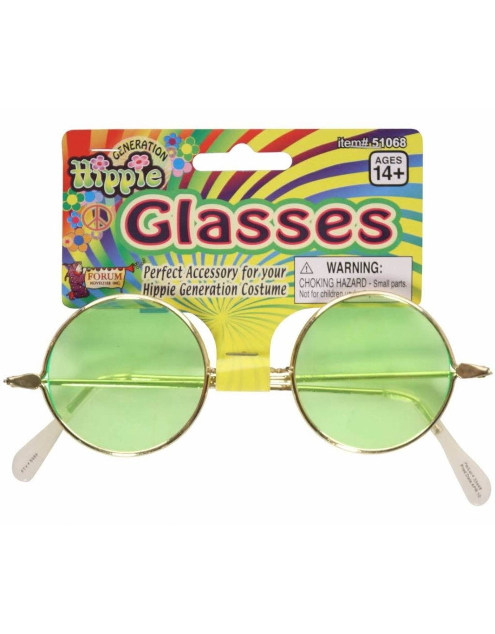 Forum Novelties Inc. Hippie Circle Glasses