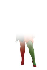 Rubies Costume Elf Tights *