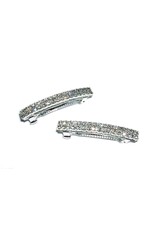 fH2 Multiple Rows Rhinestone Barrette