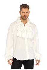 Leg Avenue Ruffle Front Shirt