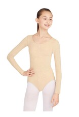 Capezio Capezio Long Sleeve Leotard - Nude