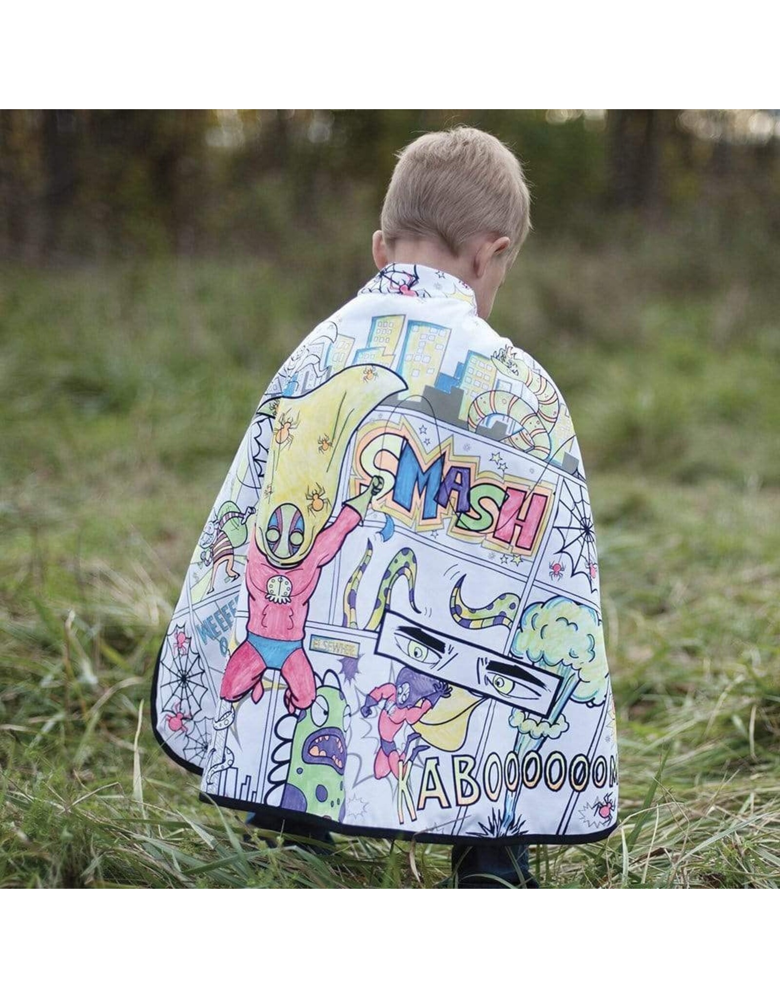 Great Pretenders Spider Super Hero Color-A-Cape