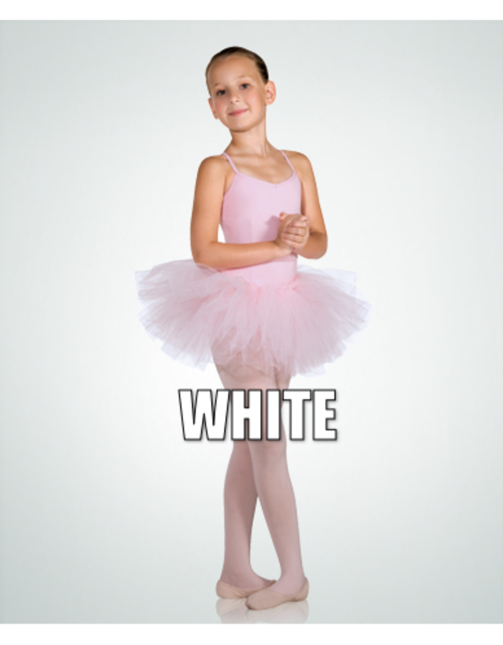 Body Wrappers Children's Tutu - White