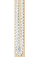 Beistle Beads - White