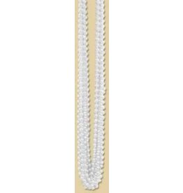 Beistle Beads - White