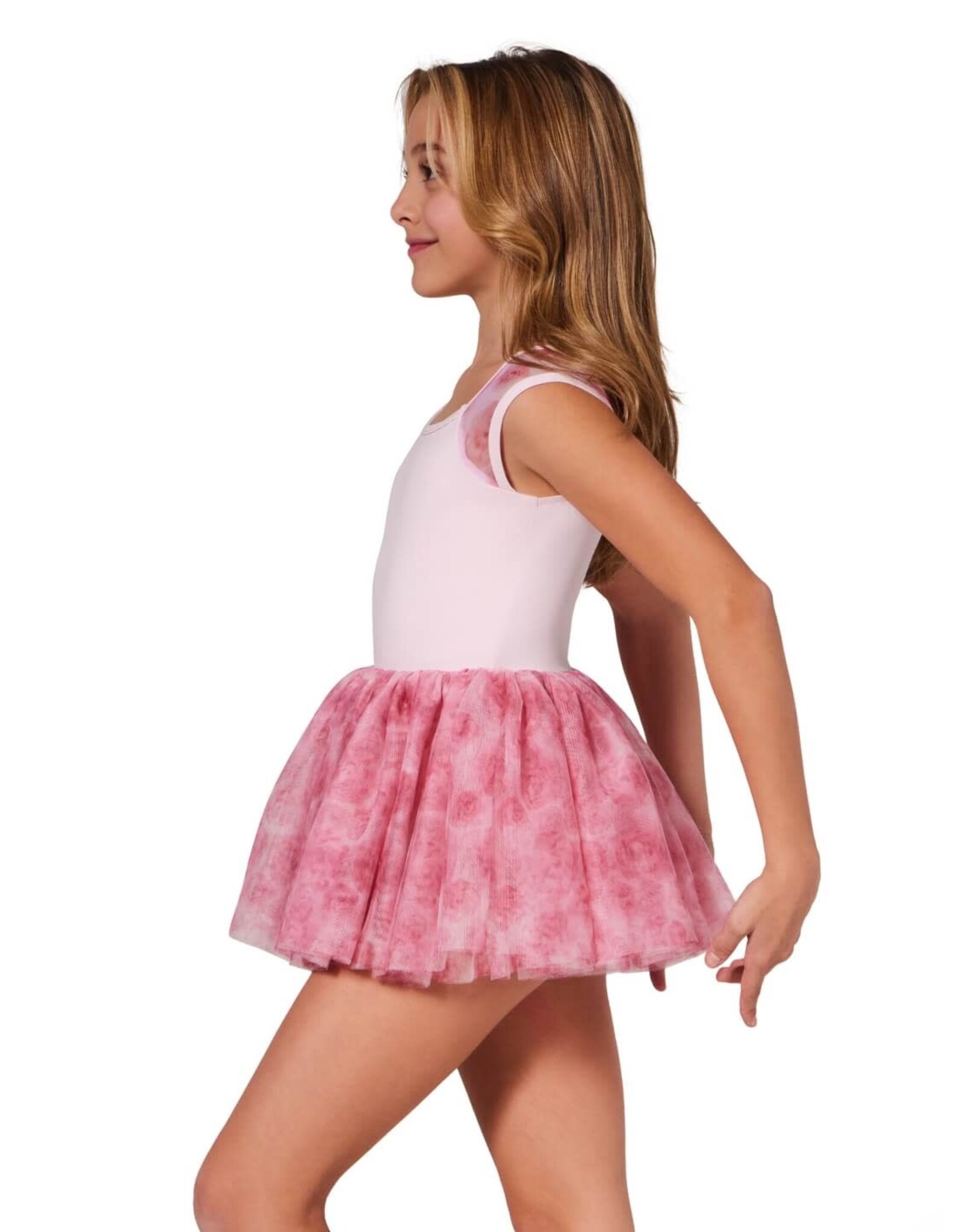 Capezio Coming Up Roses Camellia Dress - Child Small