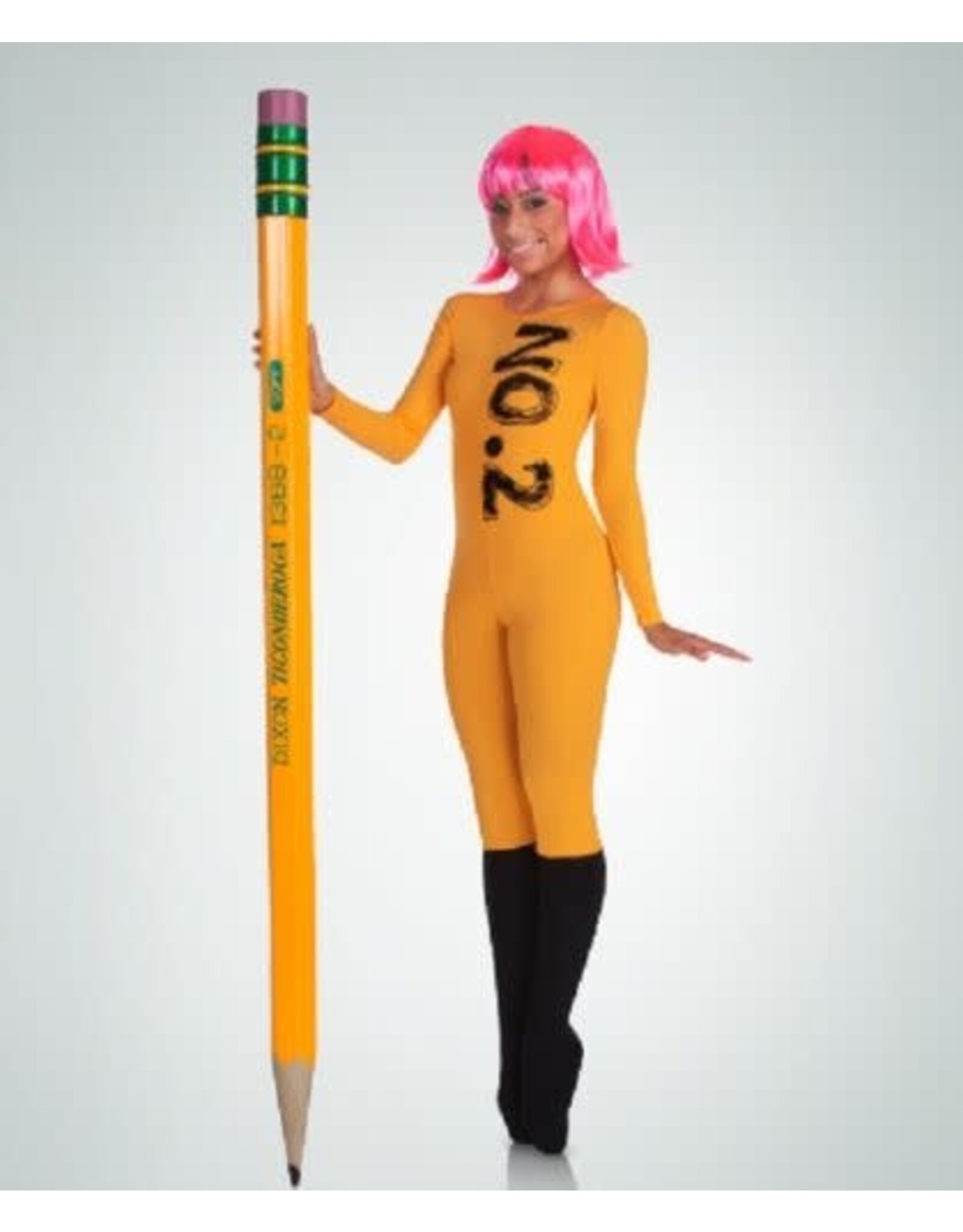 Body Wrappers *Disc* Long Sleeve Unitard - Gold  Children's 12-14