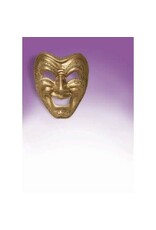 Forum Novelties Inc. Gold Comedy/Tragedy Masks  Comedy *