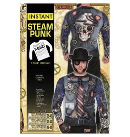 Forum Novelties Inc. Instant Steampunk Shirt  X-Large *