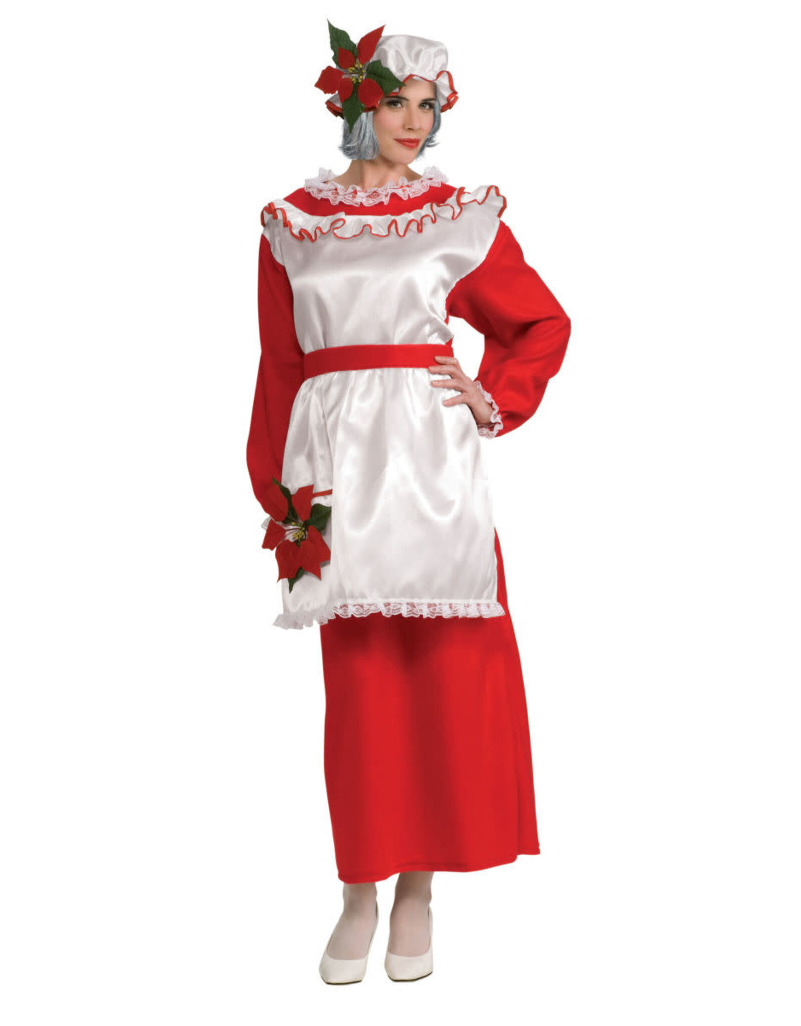 Rubies Costume Mrs. Poinsettia Claus Dress  Standard *