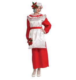 Rubies Costume Mrs. Poinsettia Claus Dress  Standard *