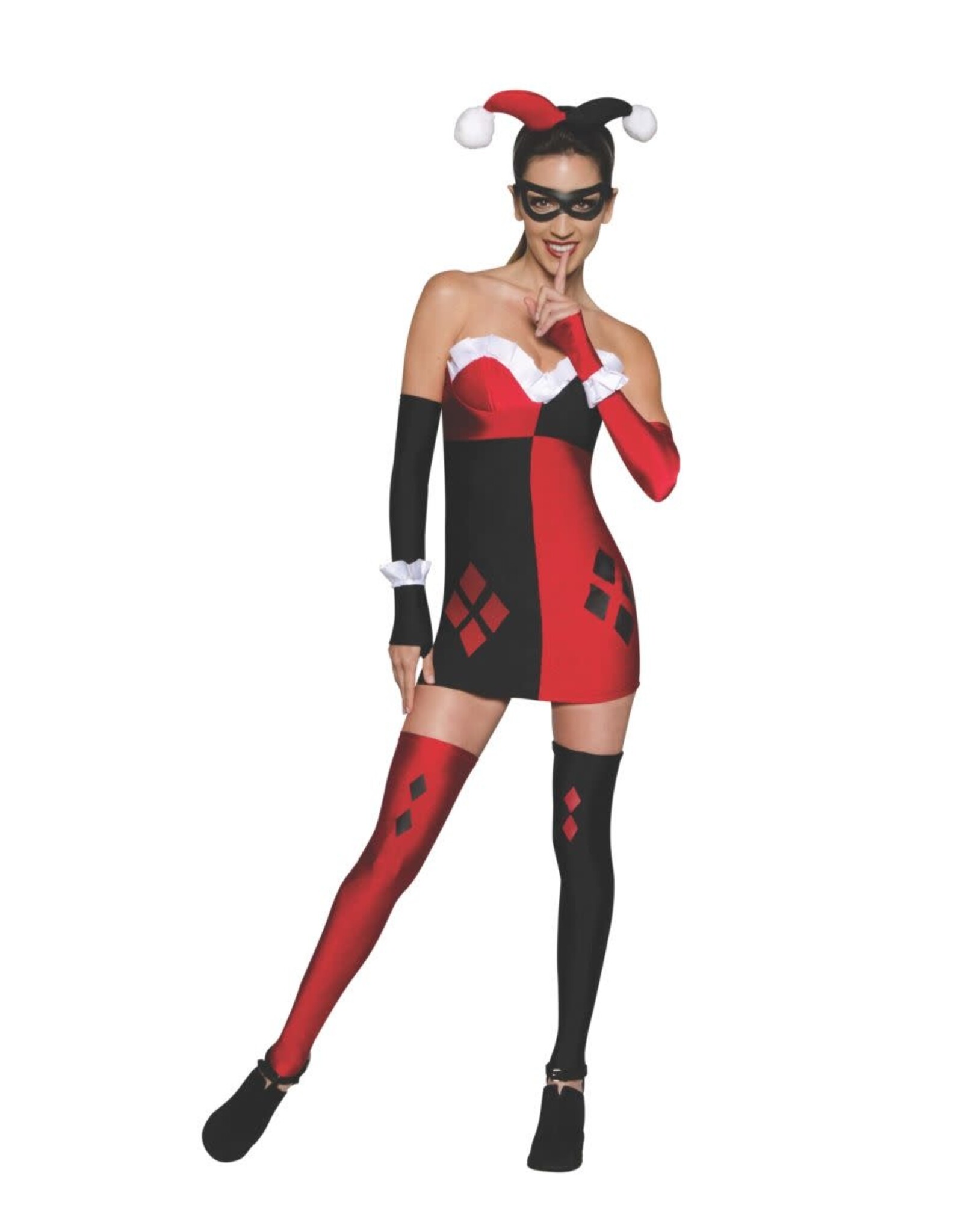Rubies Costume *Discontinued* Harley Quinn - Gotham City Most Wanted Small