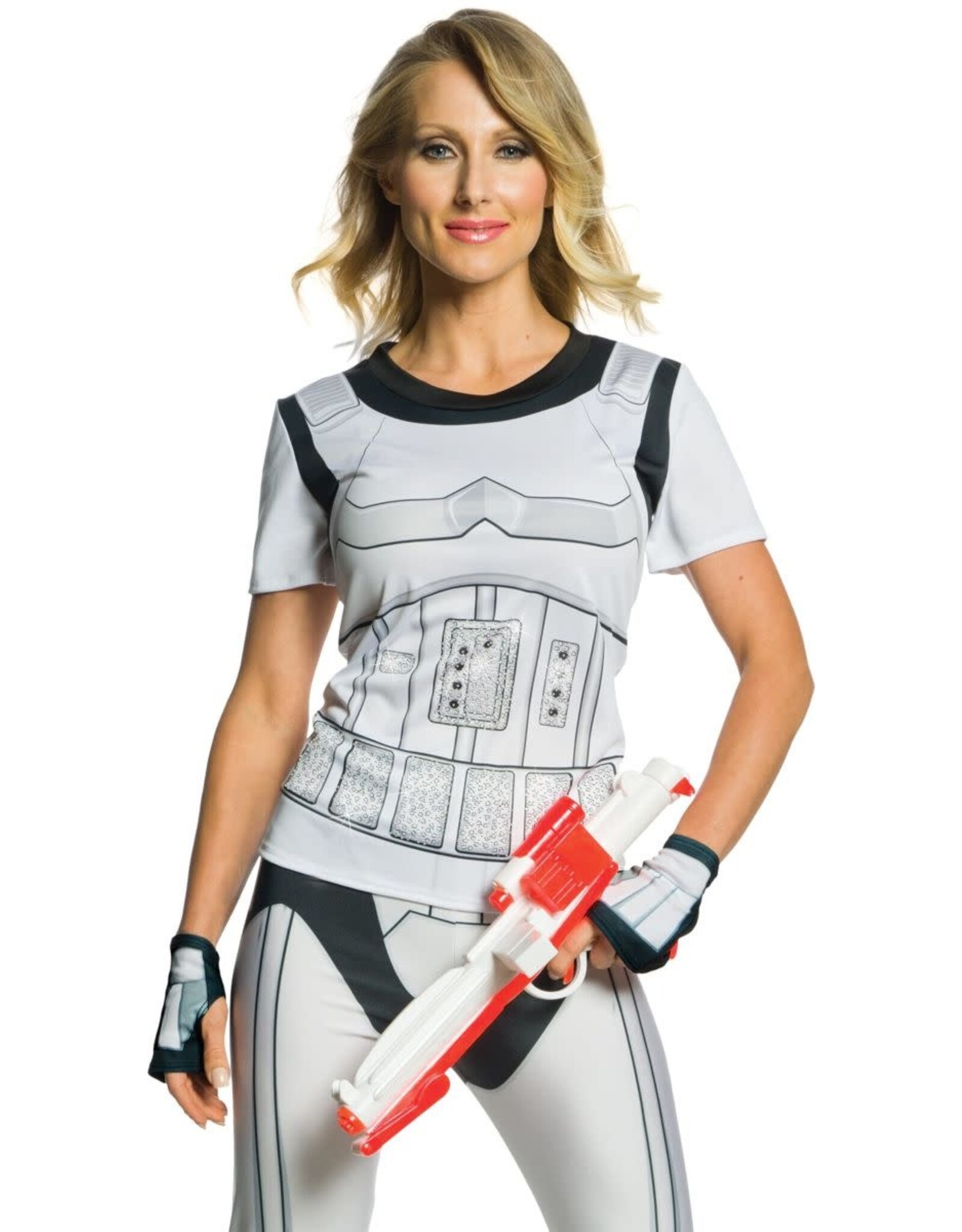 Rubies Costume *Discontinued* Stormtrooper Rhinestone T-shirt Large