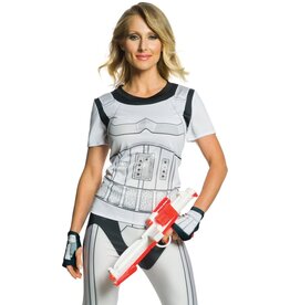Rubies Costume *Discontinued* Stormtrooper Rhinestone T-shirt Large