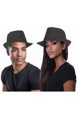 Fun World Fedora with Pin Stripe