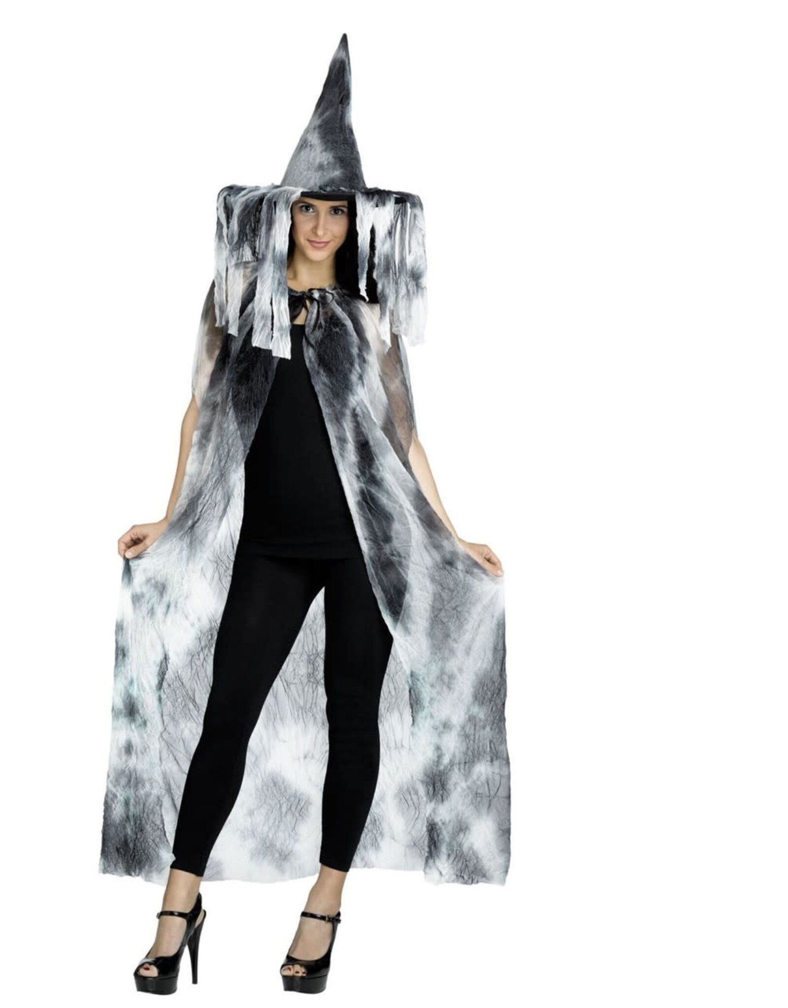 Fun World Tie Dye Cape and Hat