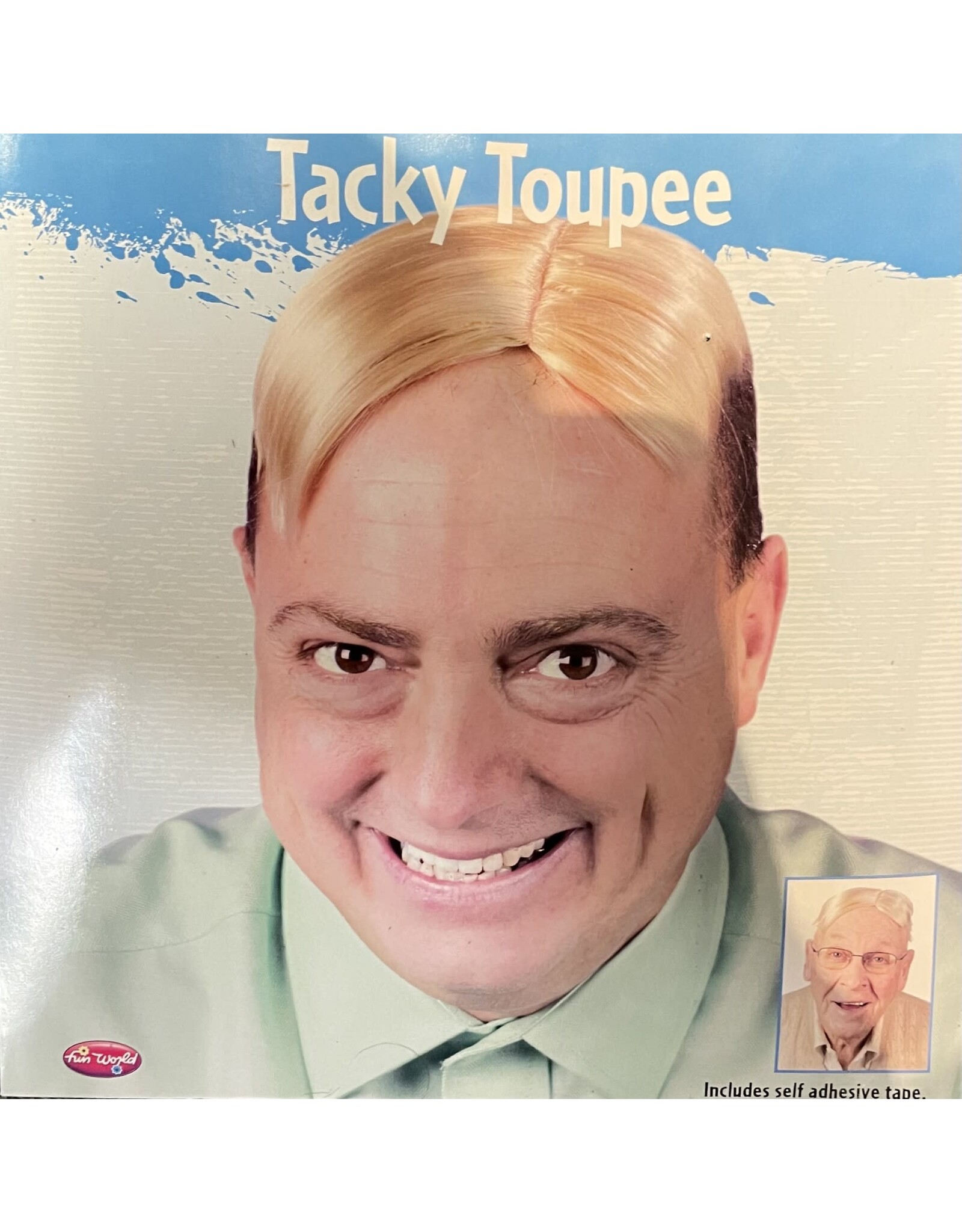 Fun World *Disc* Tacky Toupee Blonde