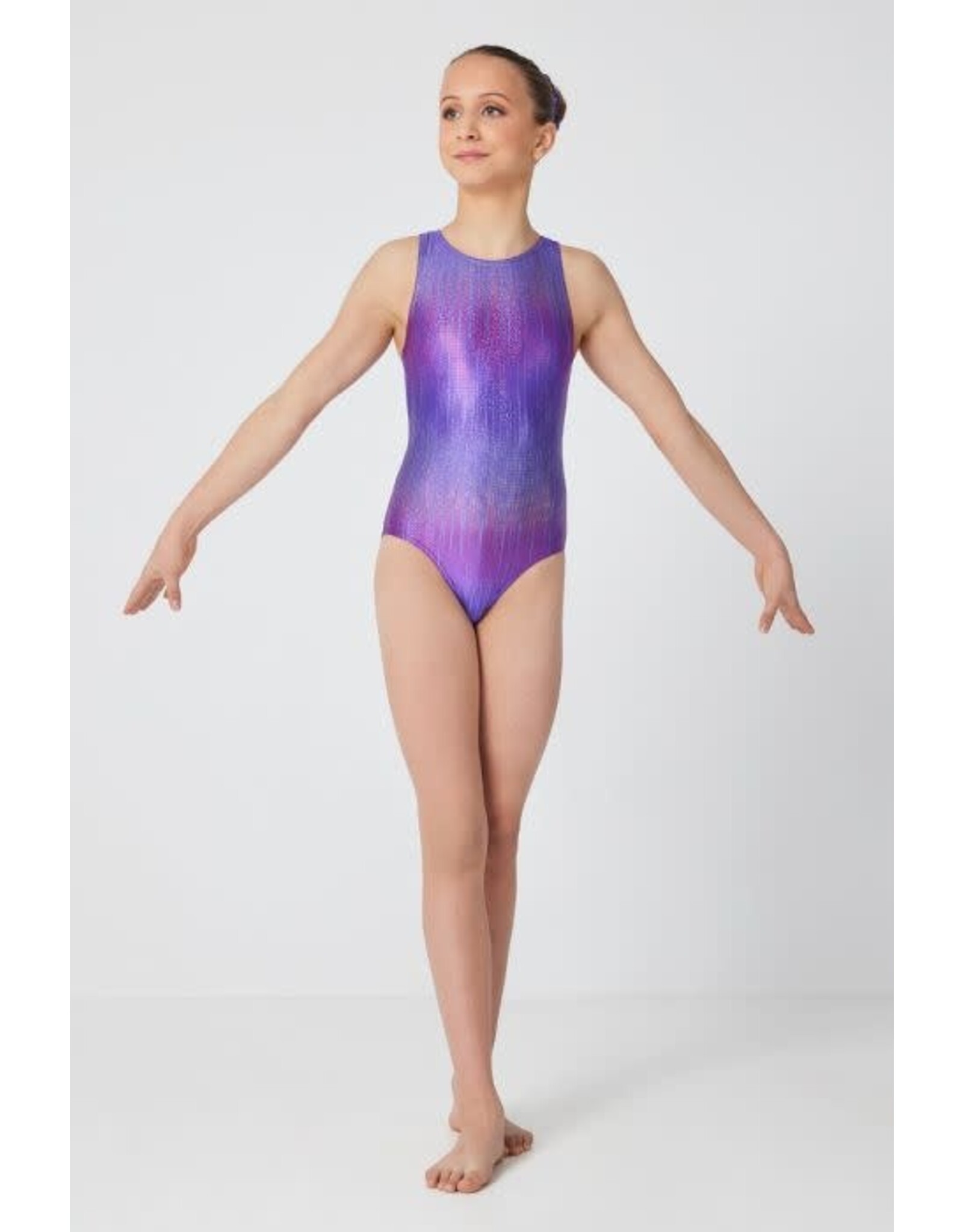 Mondor Purple Rainbow Leotard